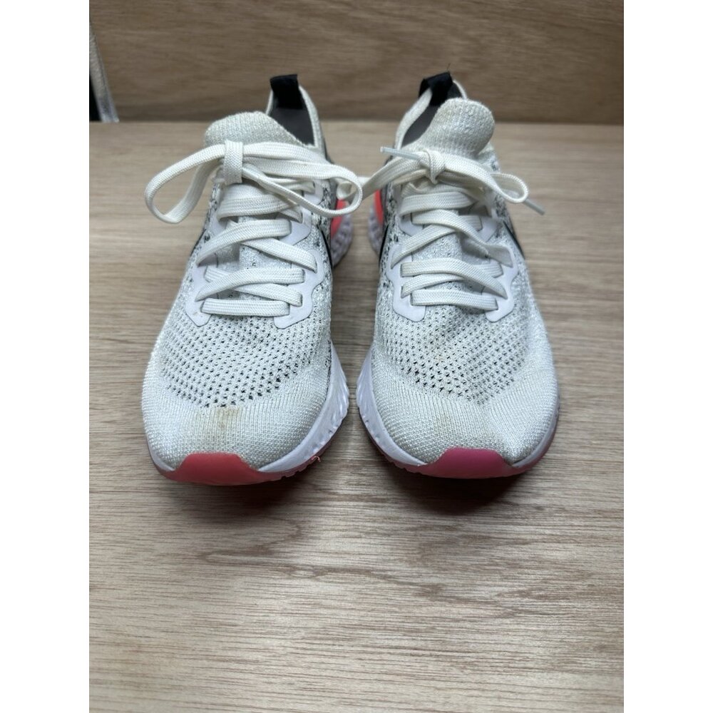 Nike Epic React Flyknit 2 Running Shoes Women Size US 7.5 Workout Sneakers Read